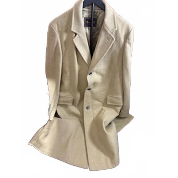 Botany 500 Other - Classic Beige Botany 500 Men's Wool Blazer Coat Size 44 Long